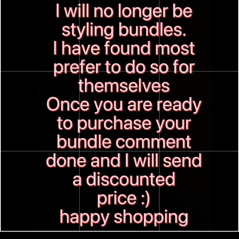 Bundle information